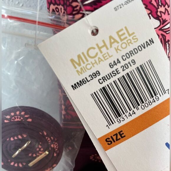 NWT MICHAEL Michael Kors Tankini Top and Matching Bottoms Size S or L - Picture 7 of 8